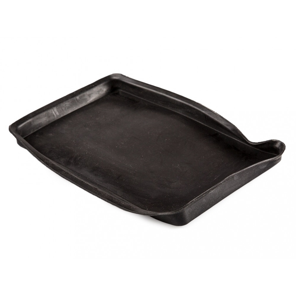 Universal rubber battery mat